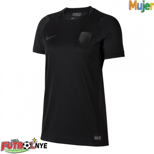 Camiseta Noruega Visitante Equipación para mujer Mundial 2026 manga corta